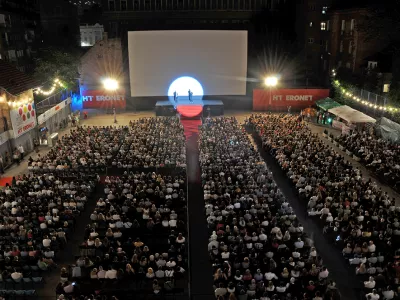 ﻿kino metalac, sarajevo, filmski festival, letni kino, platno, premiera