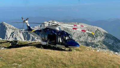 reševanje s helikopterjem