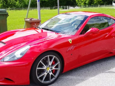 ﻿ferrari california zaseg vozila