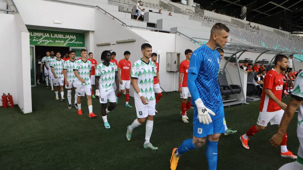 13.07.2024 - pripavljalna nogometna tekma Olimpija - CSKAFOTO: Luka Cjuha