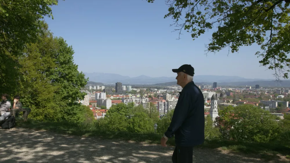 12.04.2024 - simbolična fotografija Ljubljana - panorama - vizija Ljubljane 2045Foto: Luka Cjuha