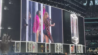 15 August 2024, United Kingdom, London: American singer Taylor Swift performs at Wembley Stadium in London during her Eras Tour. Photo: George Thompson/PA Wire/dpa