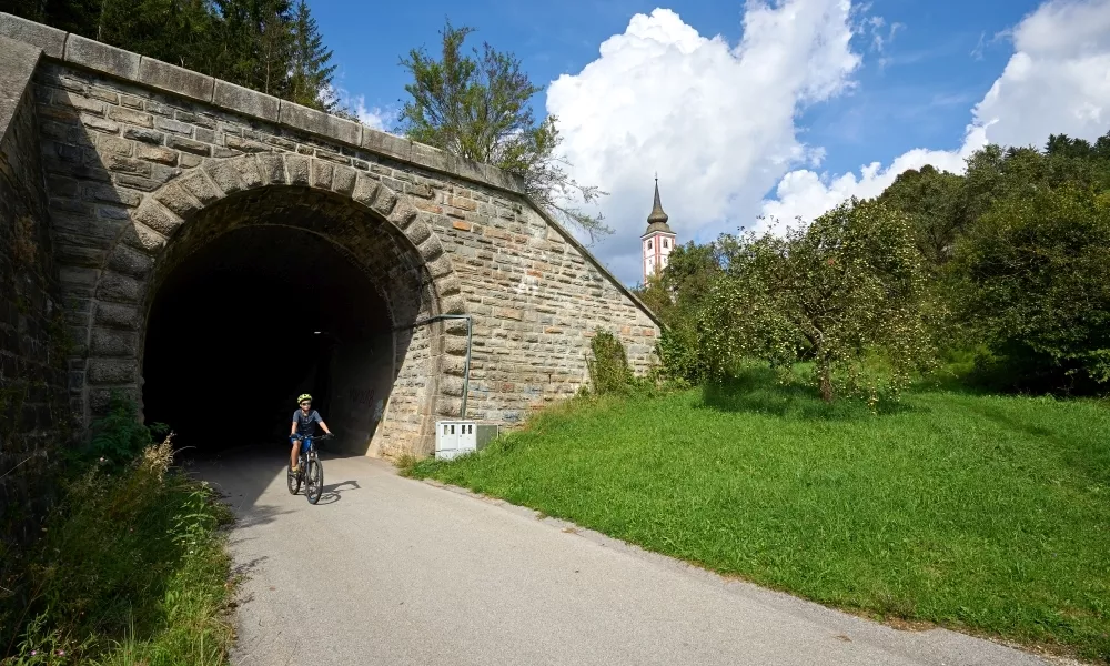 kolesarska trasa Štrekna / Foto: Tomo Jesenicnik