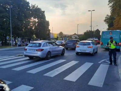 31.8.2024 - veliki koncert Magnifica ob 30. obletnici njegovega samostojnega delovanja, 31. avgust Stanežiče. Mestno redarstvo - Mestni redarFOTO: Luka Cjuha