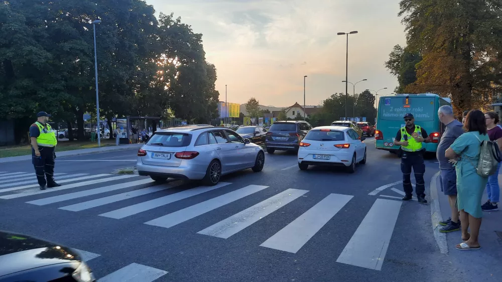 31.8.2024 - veliki koncert Magnifica ob 30. obletnici njegovega samostojnega delovanja, 31. avgust Stanežiče. Mestno redarstvo - Mestni redarFOTO: Luka Cjuha