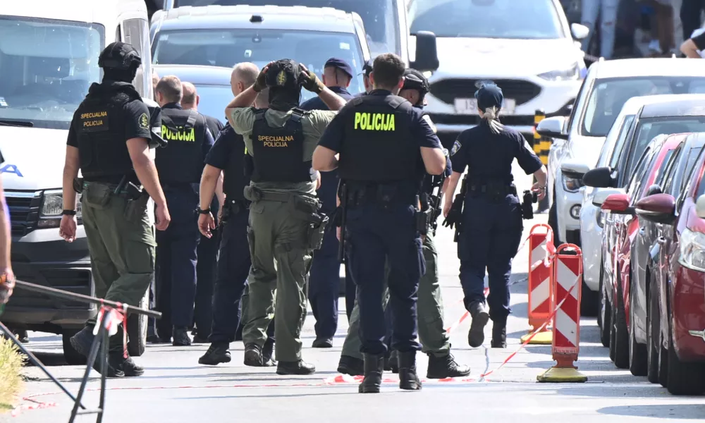 03.09.2024. Zagreb - U prostorije bolnice na zagreba?kom Rebru u?ao je mu?karac s oru?jem. Photo: Neva Zganec/PIXSELL