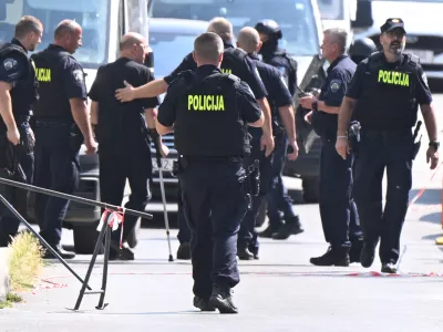 03.09.2024. Zagreb - U prostorije bolnice na zagreba?kom Rebru u?ao je mu?karac s oru?jem. Photo: Neva Zganec/PIXSELL