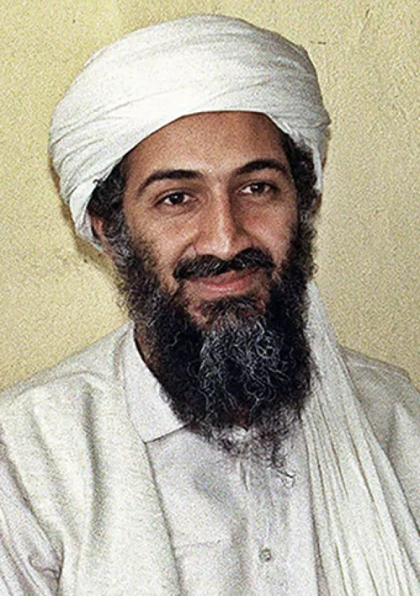 Osama bin Laden, fotografiran okoli leta 1997 ali 1998 / Foto: Wikipedija / Foto: Wikipedija