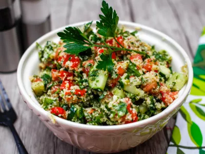 Tabouleh Salad Close-Up / Foto: Aktarul Islam