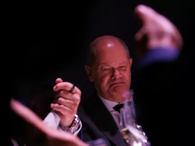 05 September 2024, Berlin: Germany's Chancellor Olaf Scholz, attends the opening gala of the 100th edition of IFA. Photo: Carsten Koall/dpa