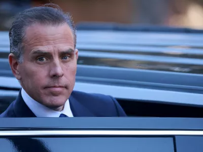 Hunter Biden, son of U.S. President Joe Biden, leaves federal court in Los Angeles, California, U.S. September 5, 2024. REUTERS/David Swanson   TPX IMAGES OF THE DAY