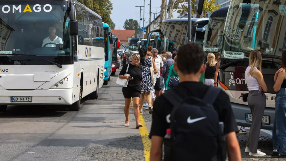 - 05.09-2024. - Avtobusma postaja Ljubljana, primestne proge.//FOTO: 