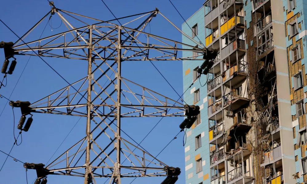 A view shows a damaged multi-storey residential building following an alleged Ukrainian drone attack in the course of Russia-Ukraine conflict, in Ramenskoye in the Moscow region, Russia September 10, 2024. REUTERS/Maxim Shemetov