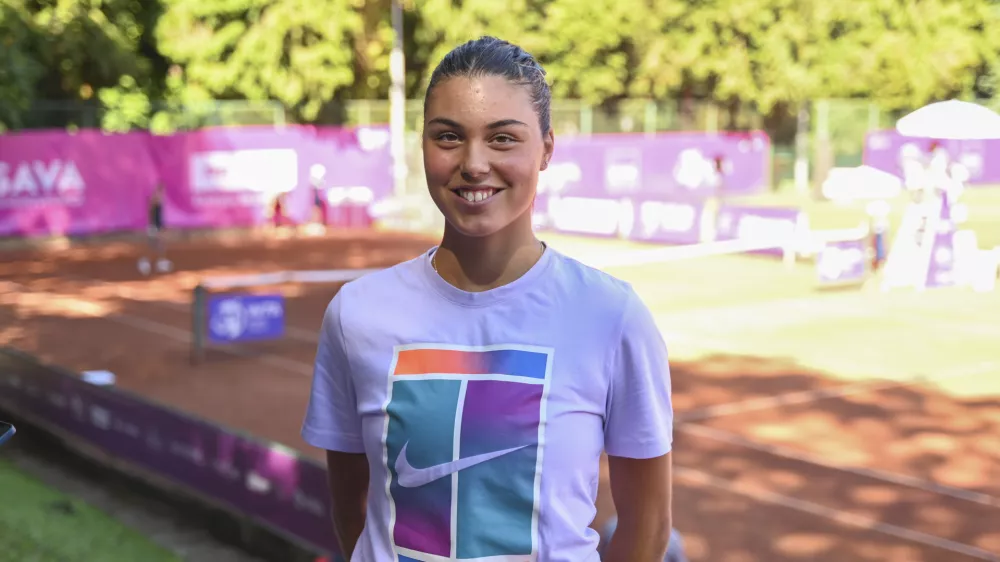 Ela Nana Milič10.09.2024 WTA 2024 Zavarovalnica Sava Ljubljana, Park TivoliFOTO: Nik Erik Neubauer