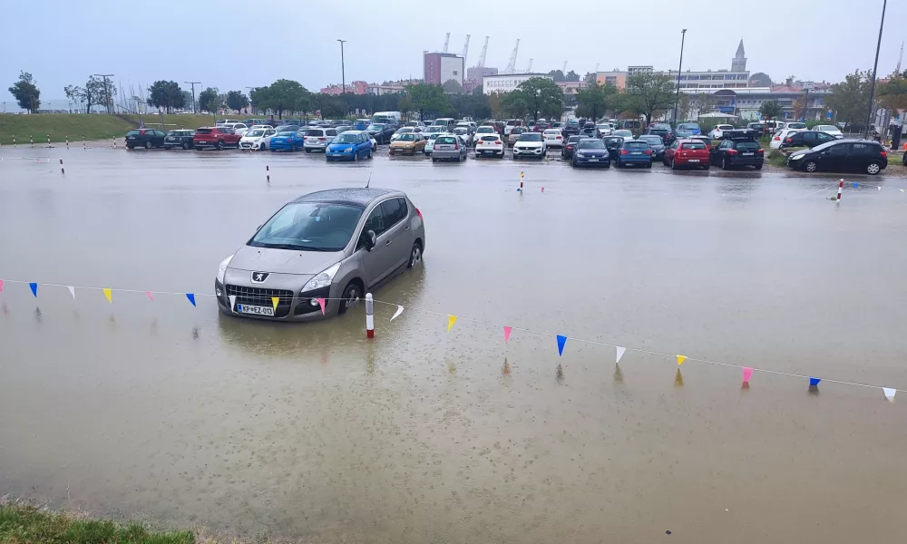 Poplave ceste Koper