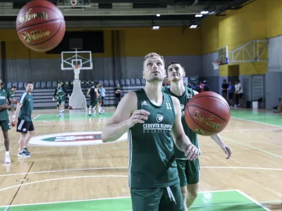 Jaka Blažič- 08.08.2024 - košarka - prvi trening članske ekipe KK Cedevita Olimpija v tekmovalni sezoni 24/25 //FOTO: Jaka Gasar