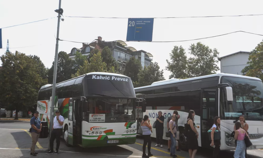 - 05.09-2024. - Avtobusma postaja Ljubljana, primestne proge.//FOTO: Bojan Velikonja