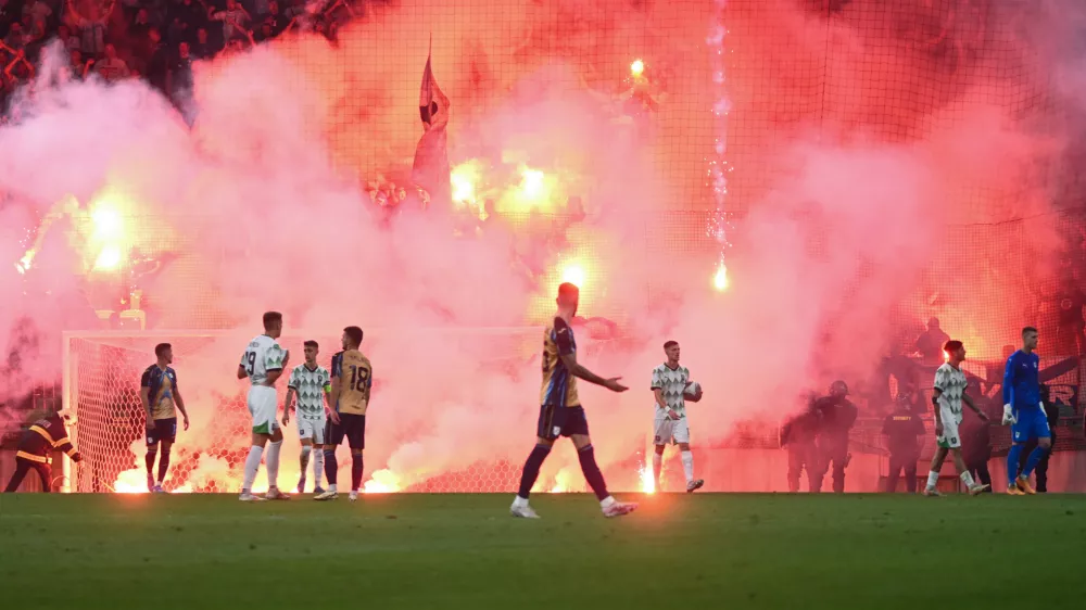 NK Olimpija FK Rijeka, Evropska konferenčna liga..FotoNik Erik Neubauer