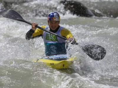 Peter Kauzer18.05.2024 - Evropsko prvenstvo Kajak Kanu na divjih vodah Tacen 2024 - FOTO: Luka Cjuha