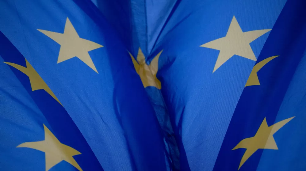 FILED - 03 June 2024, Berlin: An European Union flag flies in the wind. Photo: Sebastian Gollnow/dpa