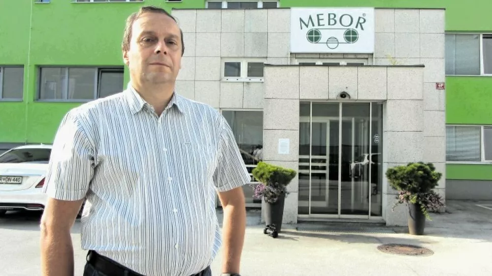 Boris Mesec, direktor podjetja Mebor 