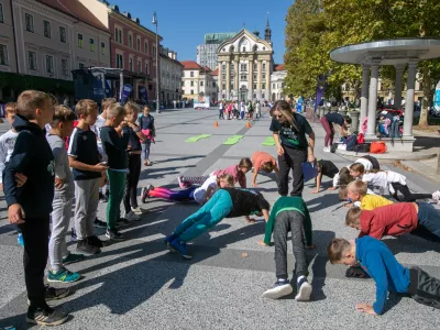 23.9.2024 - Dan slovenskega športa Kongresni trgFOTO: Luka Cjuha