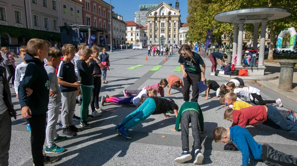 23.9.2024 - Dan slovenskega športa Kongresni trgFOTO: Luka Cjuha