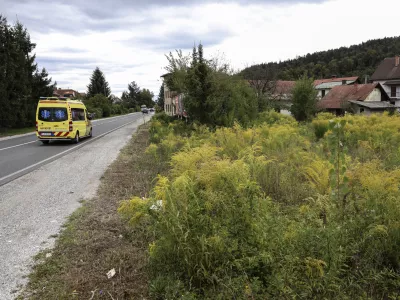 - 16.09.2024 - lokacije, kjer so/bodo porušili objekte ob Celovški zaradi širitve//FOTO: Jaka Gasar