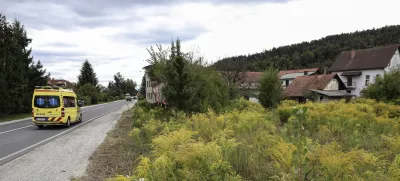 - 16.09.2024 - lokacije, kjer so/bodo porušili objekte ob Celovški zaradi širitve//FOTO: Jaka Gasar