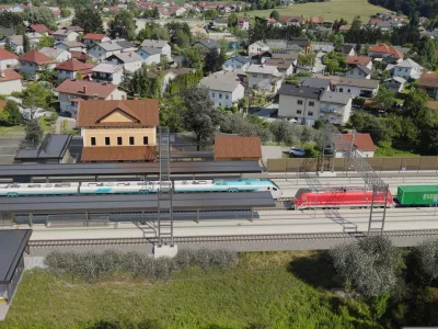 Peroni na železniški postaji na Brezovici bodo povezani s podhodom. Vir: Direkcija za infrastrukturo