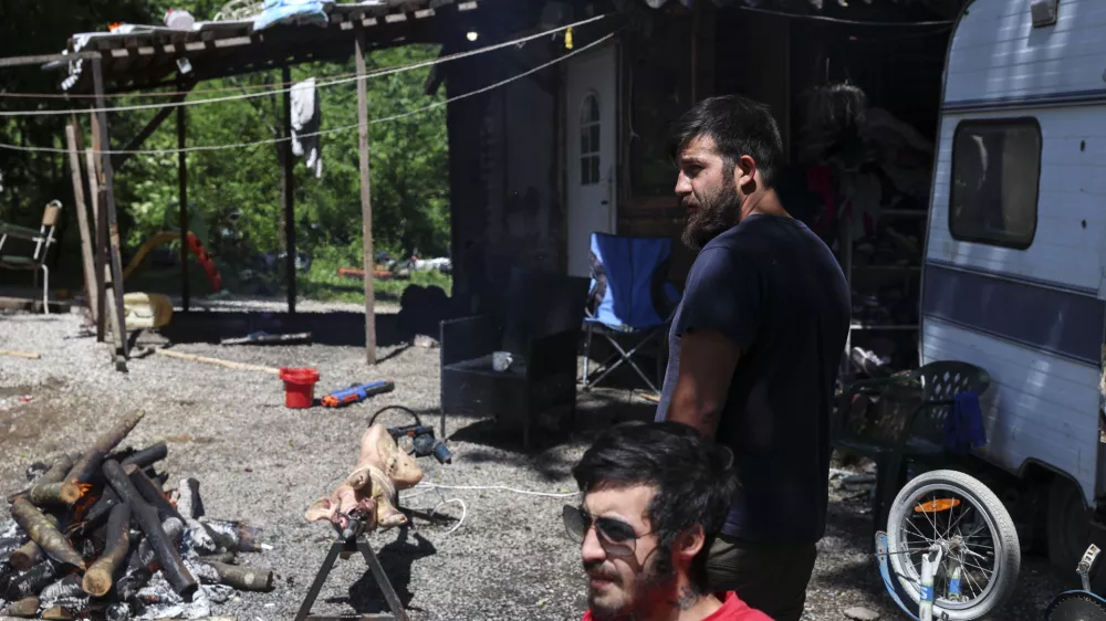 - 07.06.2023 – Romsko naselje Lepovče v občini Ribnica – romi - //FOTO: Jaka Gasar