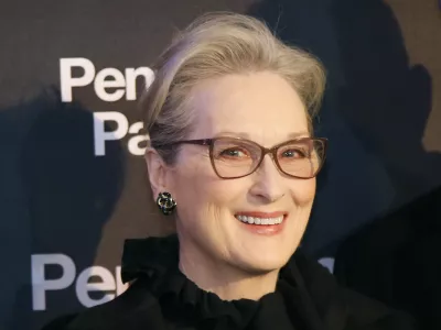 ﻿File-This Jan. 13, 2018, file photo shows actress Meryl Streep posing for photographers on arrival at the French premiere of the film 'The Post' in Paris, France. Streep, baseball player Al Leiter and E Street Band member Steven Van Zandt are among the 20 newest members of the New Jersey Hall of Fame. The class of 2017 also includes singers Debbie Harry and Frankie Valli (he will be inducted with four other members of the Four Seasons) and â€śCake Bossâ€ť reality star Buddy Valastro for the performing arts. (AP Photo/Michel Euler, File)