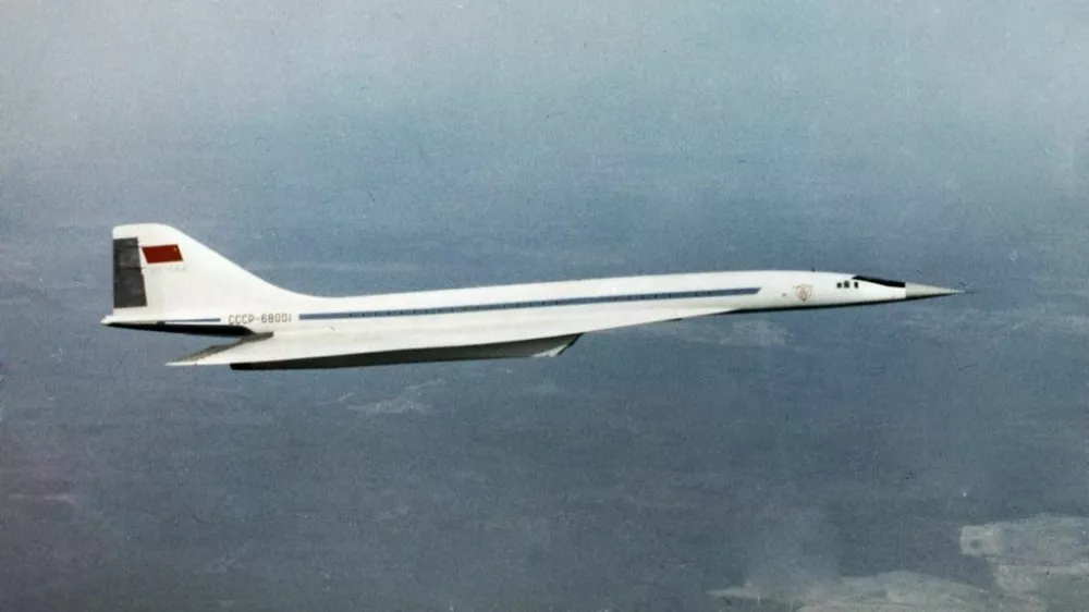 Tupolev tu-144 med letom. / Foto: Wikipedia