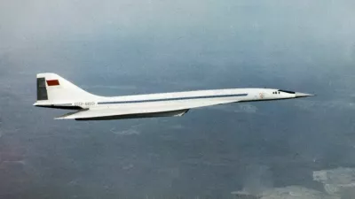 Tupolev tu-144 med letom. / Foto: Wikipedia