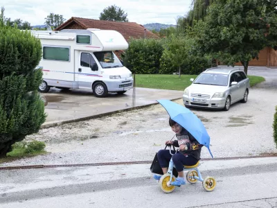 - 13.09.2024 - OŠ Šentjernej - občina Šentjernej - Romi - romsko naselje - nasilje, incident //FOTO: Jaka Gasar