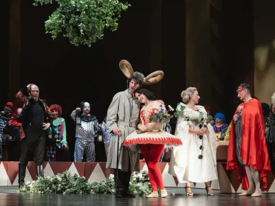 Falstaff je zadnja Verdijeva opera in nova produkcija SNG Opera in balet Ljubljana, ki bo premiero doživela danes, 3. oktobra 2024 F Darja Štravs Tisu