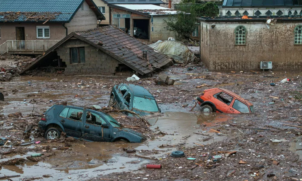 A drone view shows the aftermath of floods and landslides in the village of Donja Jablanica, Bosnia and Herzegovina, October 6, 2024.REUTERS/Marko Djurica / Foto: Marko Djurica