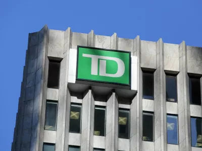 FILE PHOTO: The Toronto Dominion (TD) bank logo is seen on a building in Toronto, Ontario, Canada March 16, 2017. REUTERS/Chris Helgren/File Photo