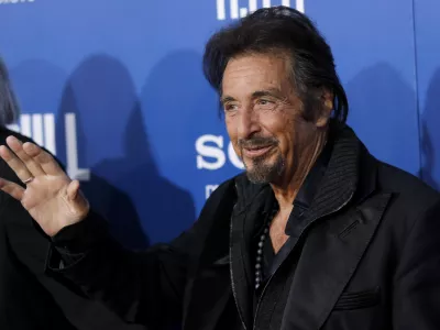 Al Pacino arrives at the premiere of "Jack and Jill", Sunday, Nov. 6, 2011, in Los Angeles. "Jack and Jill" opens in theaters Nov. 11, 2011.(AP Photo/Matt Sayles)