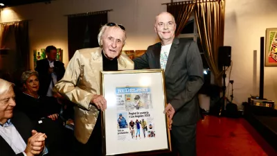 Tone Fornezzi - Tof, rojstni dan, Boštjan istenič, 90. let / Foto: Sasa Despot/mediaspeed