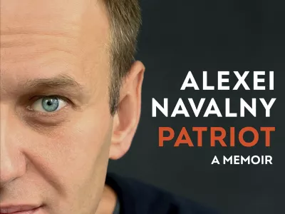 This cover image released by Knopf shows "Patriot: A Memoir" by Alexei Navalny. (Knopf via AP)