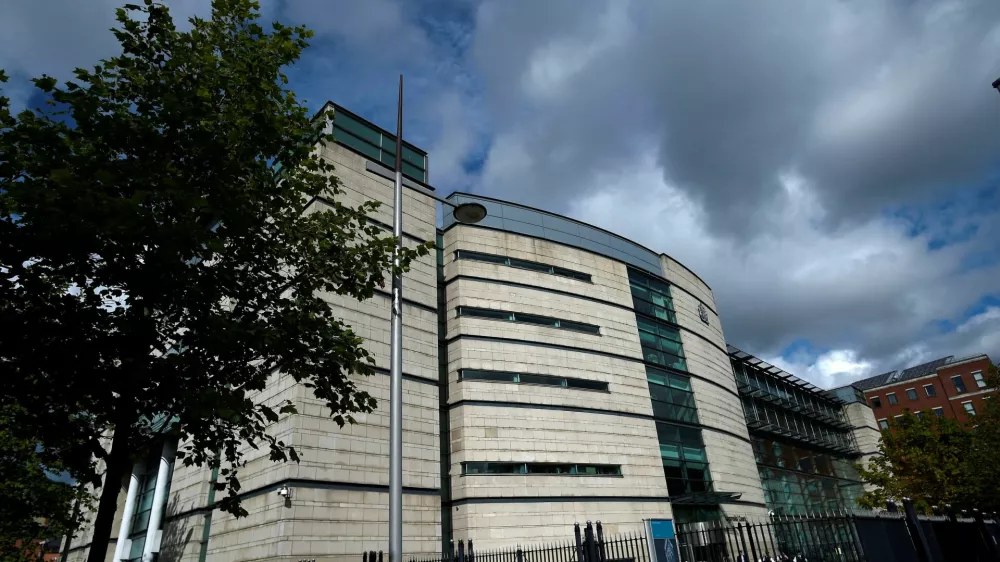 FILE PHOTO: A general view of the Laganside Courts is seen in Belfast, Northern Ireland August 23, 2017. REUTERS/Clodagh Kilcoyne/File Photo