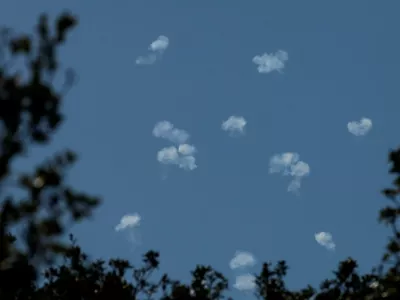 Israeli anti-air defence systems operate, as they incercept rockets fired from south of Lebanon to Israel, amid ongoing hostilities between Hezbollah and Israel, as seen from northern Israel October 27, 2024. REUTERS/Gonzalo Fuentes   TPX IMAGES OF THE DAY