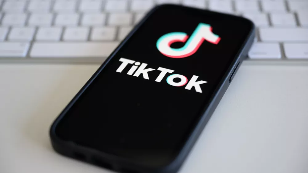 FILED - 19 March 2024, Saxony, Dresden: The logo of the short video platform TikTok is displayed on a smartphone. Photo: Robert Michael/dpa