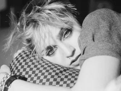 American singer Madonna in a loft on Canal Street, New York City, December 1982. (Photo by Peter Noble/Redferns/Getty Images)