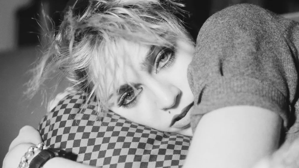 American singer Madonna in a loft on Canal Street, New York City, December 1982. (Photo by Peter Noble/Redferns/Getty Images)