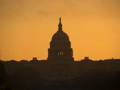 The U.S. Capitol, is seen on sunrise in Washington, Tuesday, Nov. 5, 2024. (AP Photo/Jose Luis Magana)