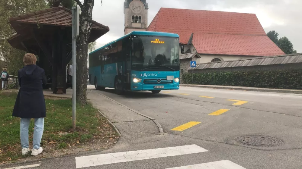 Otroci ne vedo, na kateri avtobus lahko gredo in na katerega ne. Foto: Eva Branc