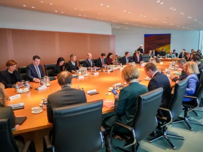 06 November 2024, Berlin: German Chancellor Olaf Scholz chairs a Cabinet meeting at the Federal Chancellery. Photo: Kay Nietfeld/dpa