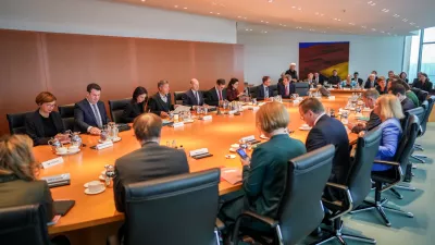 06 November 2024, Berlin: German Chancellor Olaf Scholz chairs a Cabinet meeting at the Federal Chancellery. Photo: Kay Nietfeld/dpa